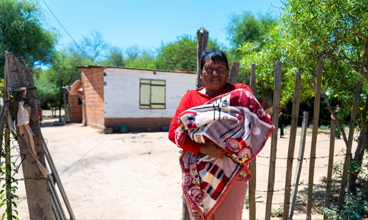 Madre de Pueblo Indígena Nivaclé - Chaco Paraguayo