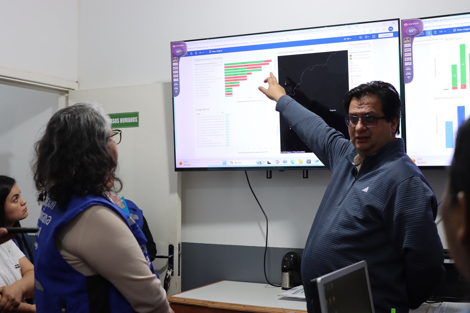 Sistema de monitoreo digitalizado en San Pedro de Paraná
