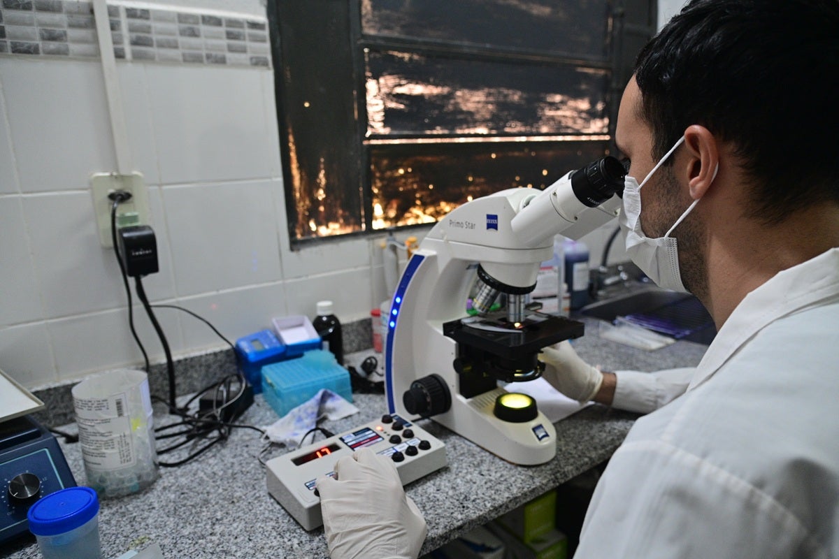 Laboratorio del Hospital Regional de Fuerte Olimpo