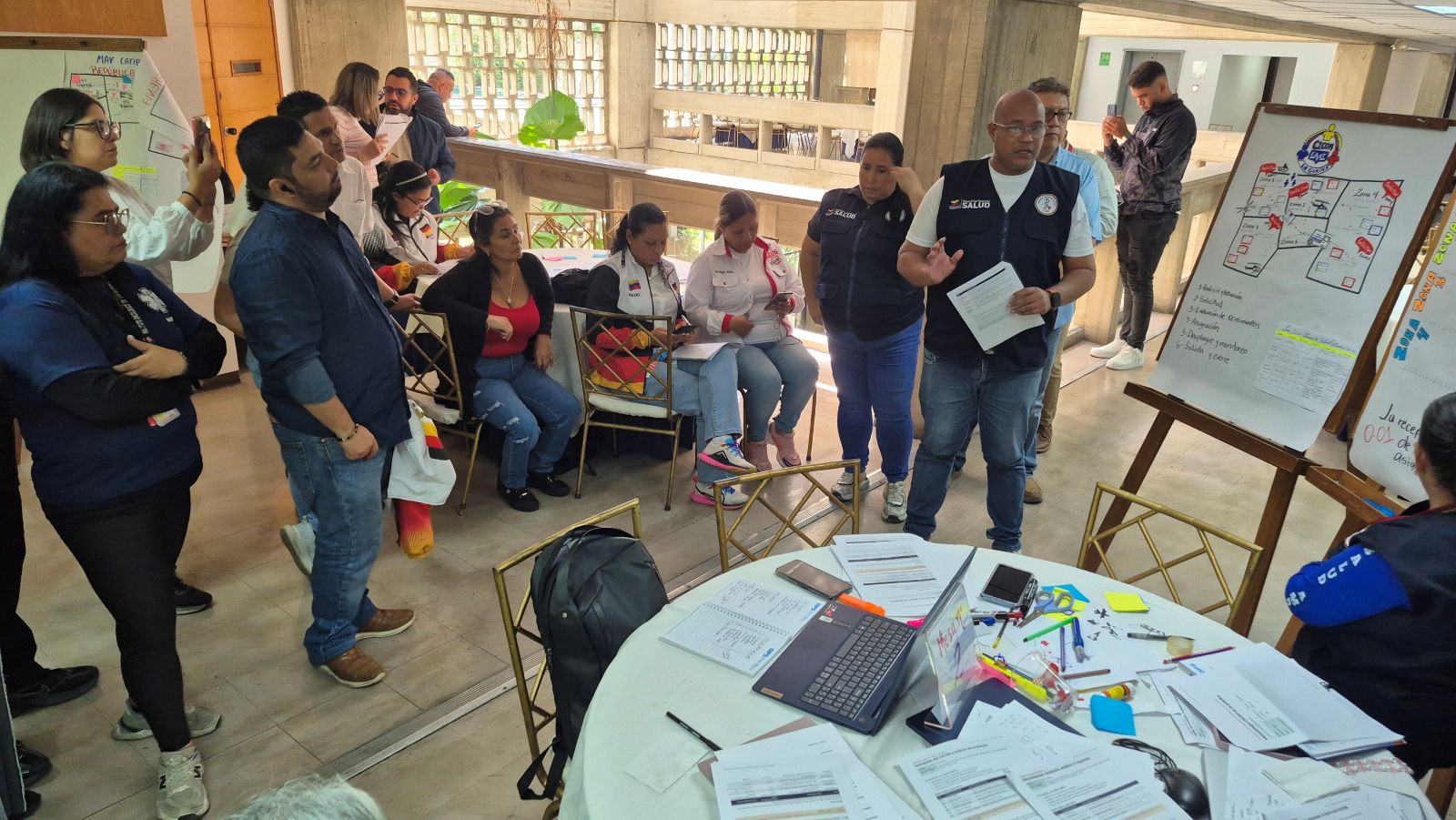 Los asistentes fortalecieron conocimientos y herramientas para mejorar la preparación, coordinación y respuesta del sistema sanitario ante situaciones de emergencia