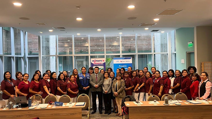 Participantes del taller de Salud Sexual y Reproductiva