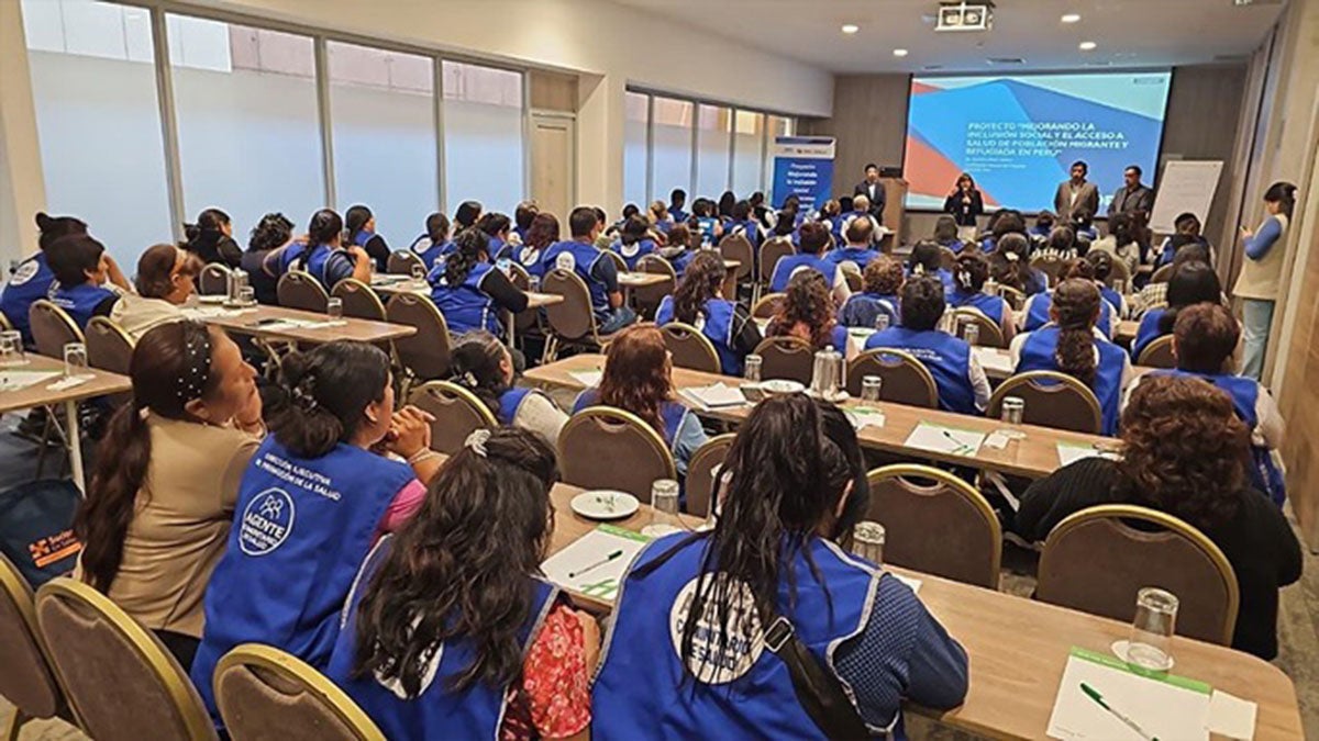 Agentes Comunitarios de Salud reciben capacitación sobre vigilancia comunitaria del dengue