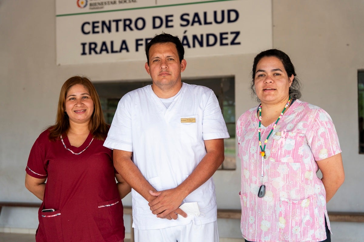 Personal de salud del Chaco paraguayo 