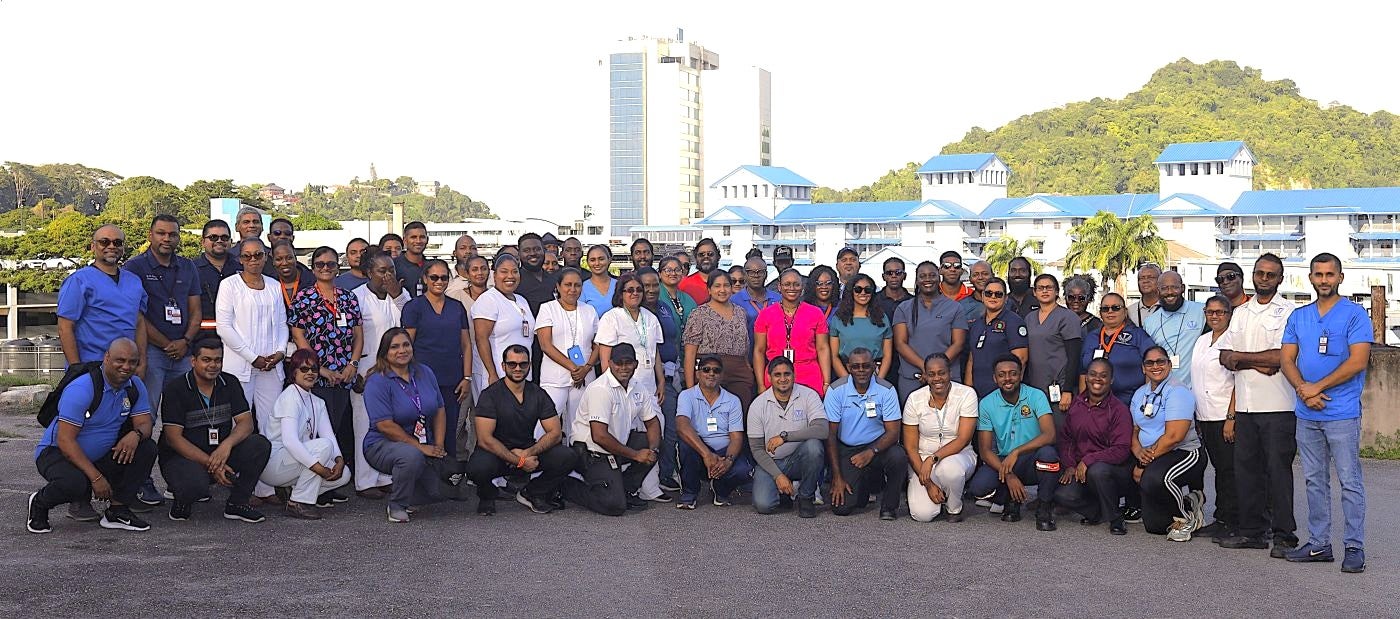 Full complement of  participants and local facilitators at the SWRHA Mass Casualty Management Training 