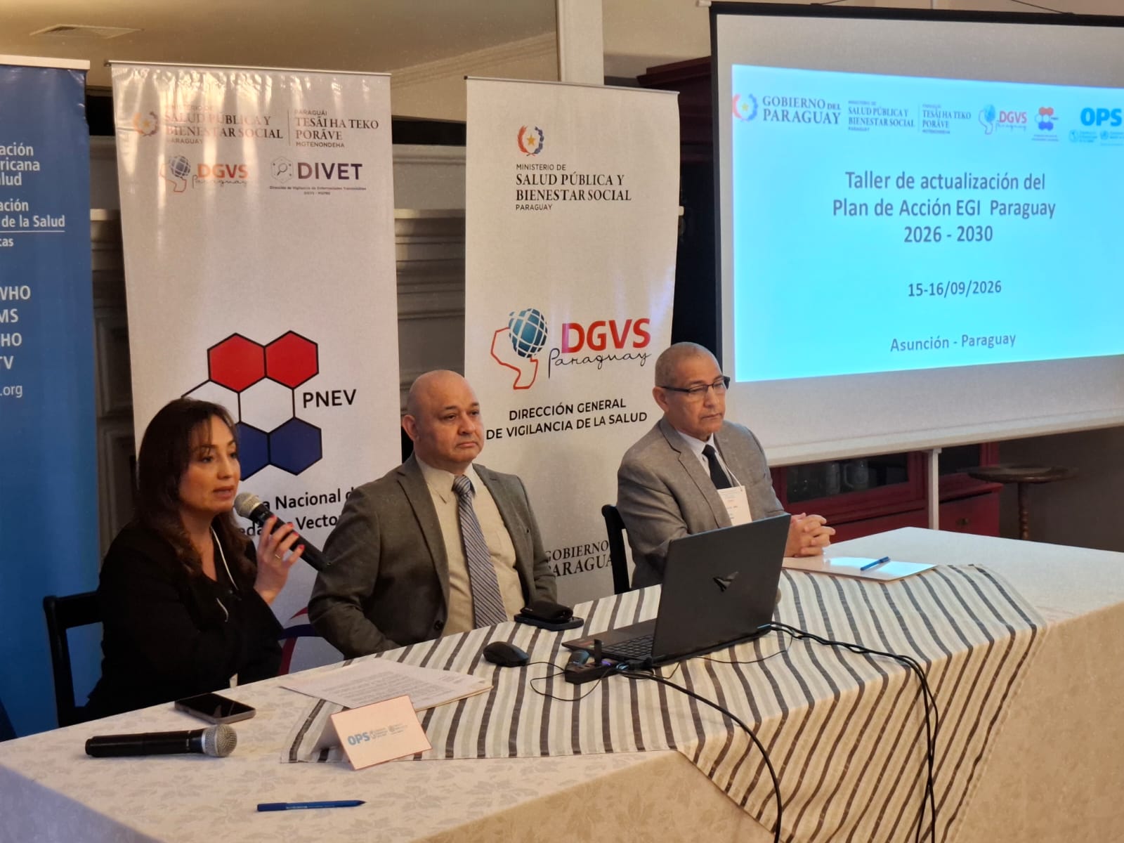 Dra Andrea Ojeda, Directora General de la DGVS 