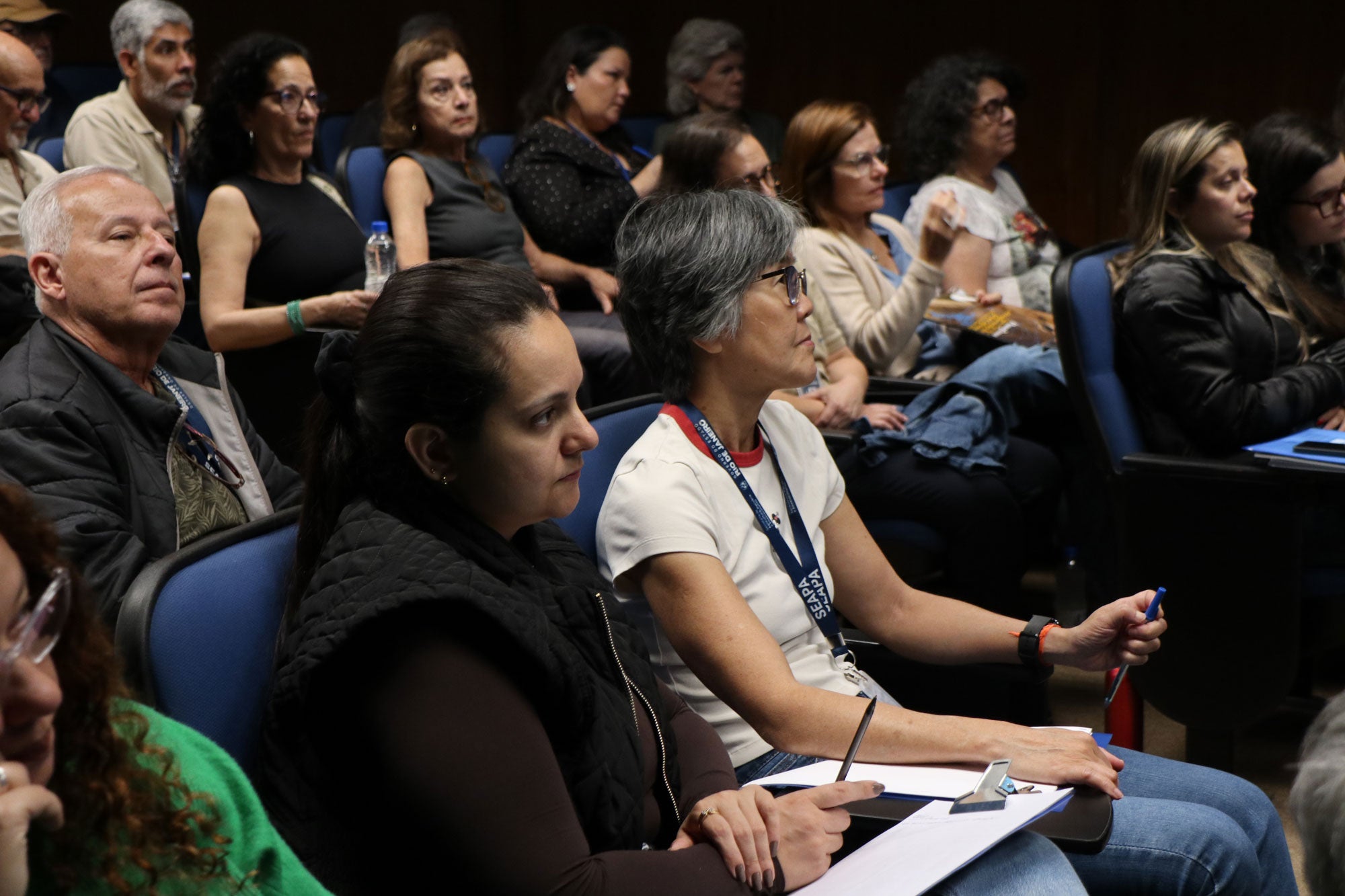 ""participantes de la SEAPPADI-RJ en el ejercicio práctico en PANAFTOSA 