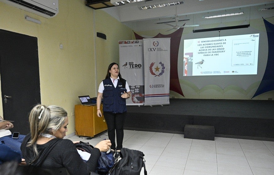 Lic. Bettiana Martínez, directora de Vigilancia y Respuesta a Emergencias en Salud Pública de la DGVS/MSPBS