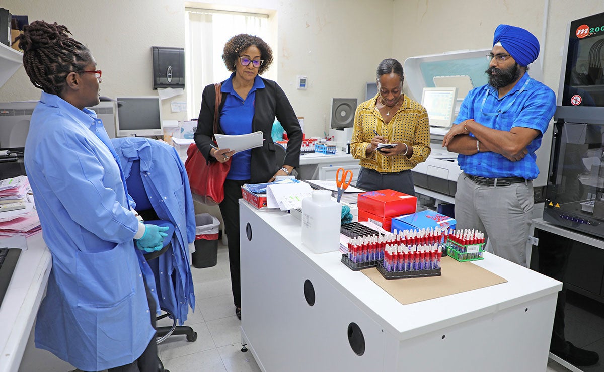 Elimination of mother-to-child transmission (EMTCT) pre assessment laboratory