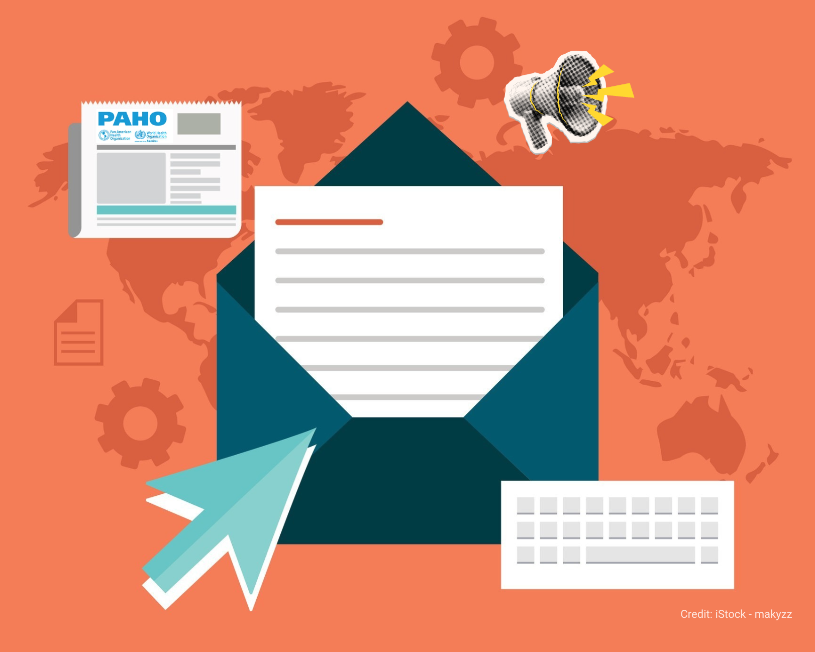 PAHO/WHO newsletter illustration