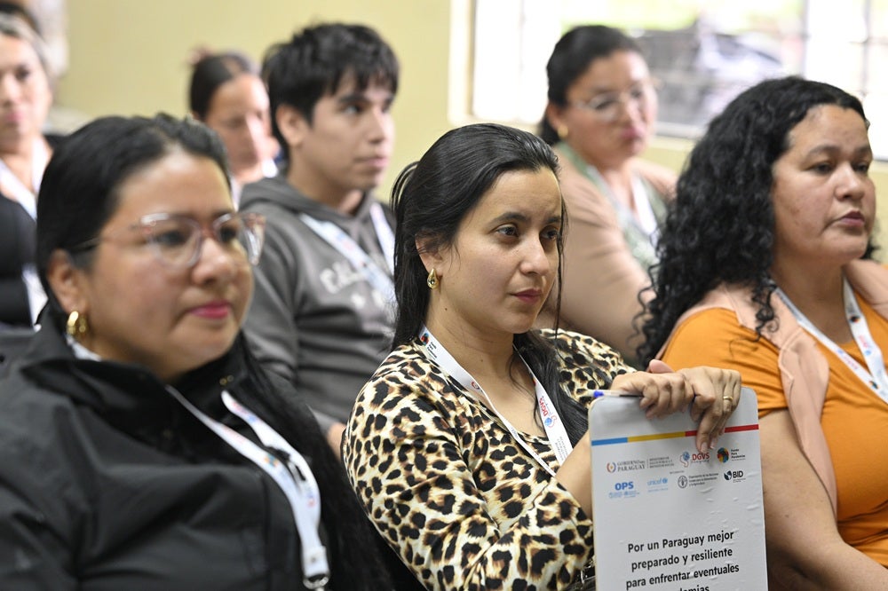 Participante del Taller de VBC y VBE en Villa Hayes