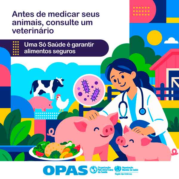 Redes sociais Semana Mundial de Conscientização sobre a Resistência aos Antimicrobianos 2026