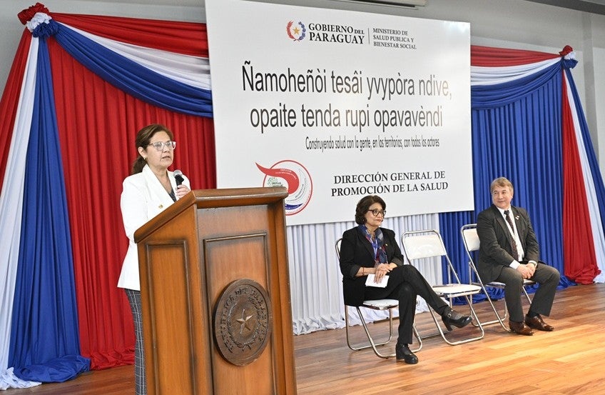 Viceministra de salud paraguay