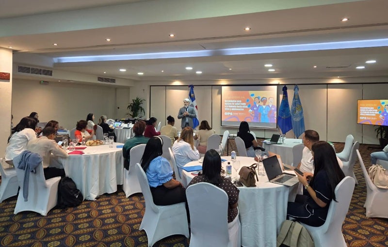 República Dominicana fortalece la respuesta del sector salud a la violencia contra niñas, niños y adolescentes con apoyo de la OPS