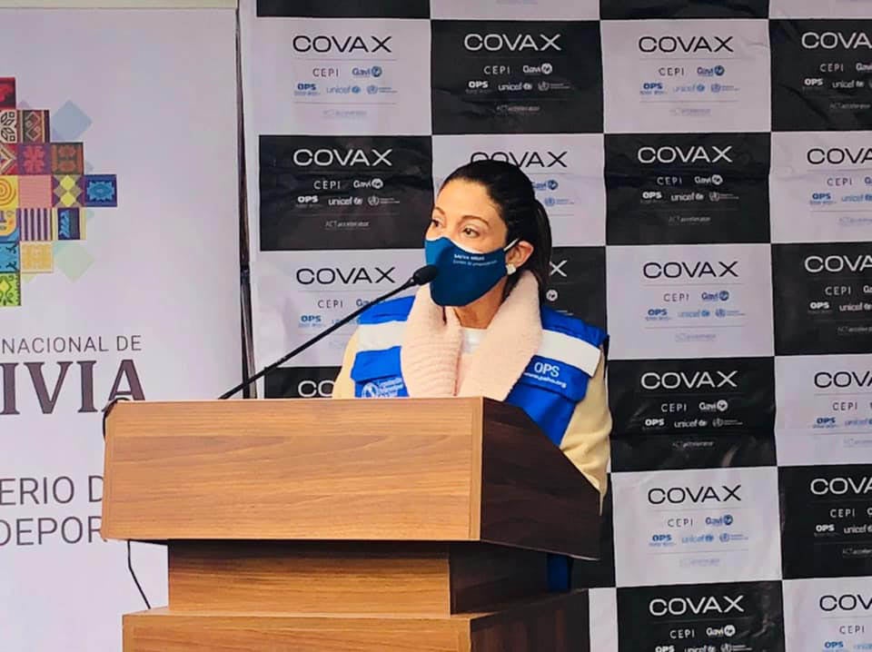 Llegada de vacunas COVID-19 a Bolivia vía mecanismo COVAX