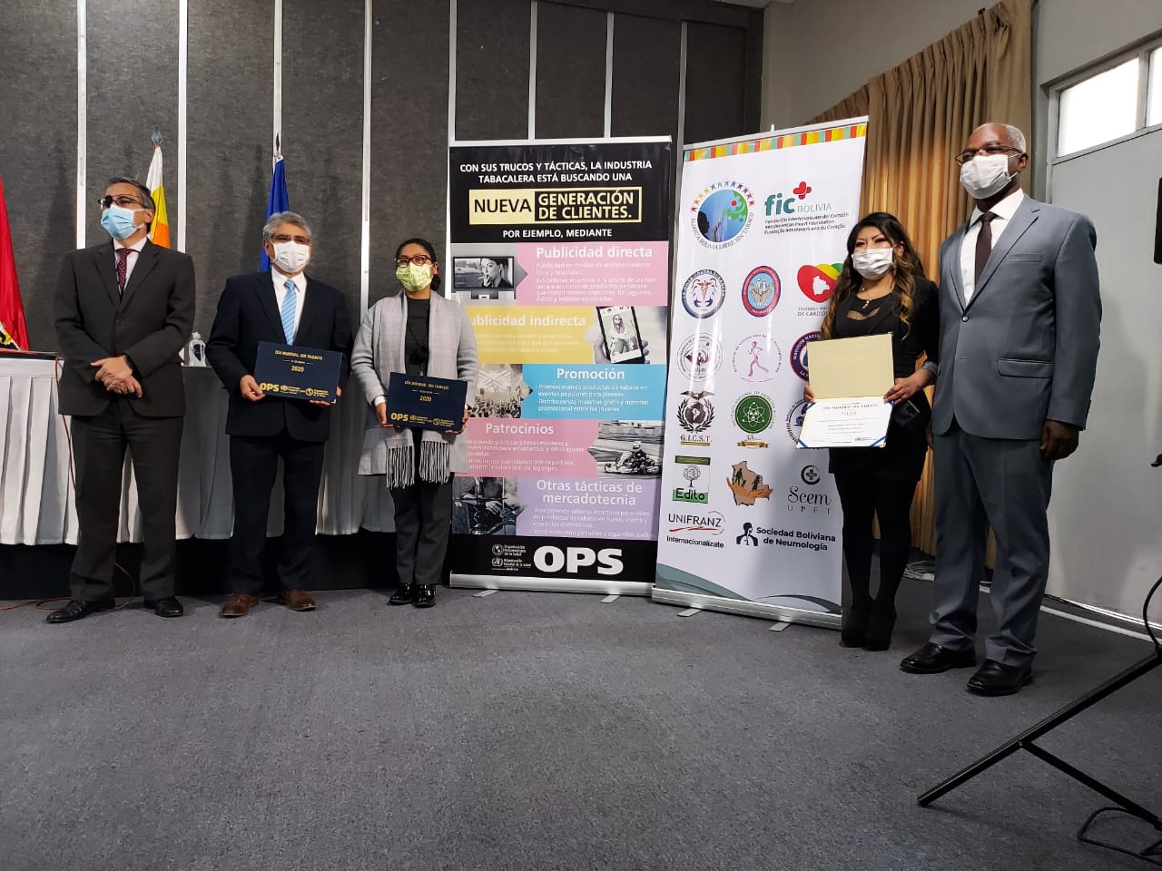 Bolivia recibe premio DMST 2020