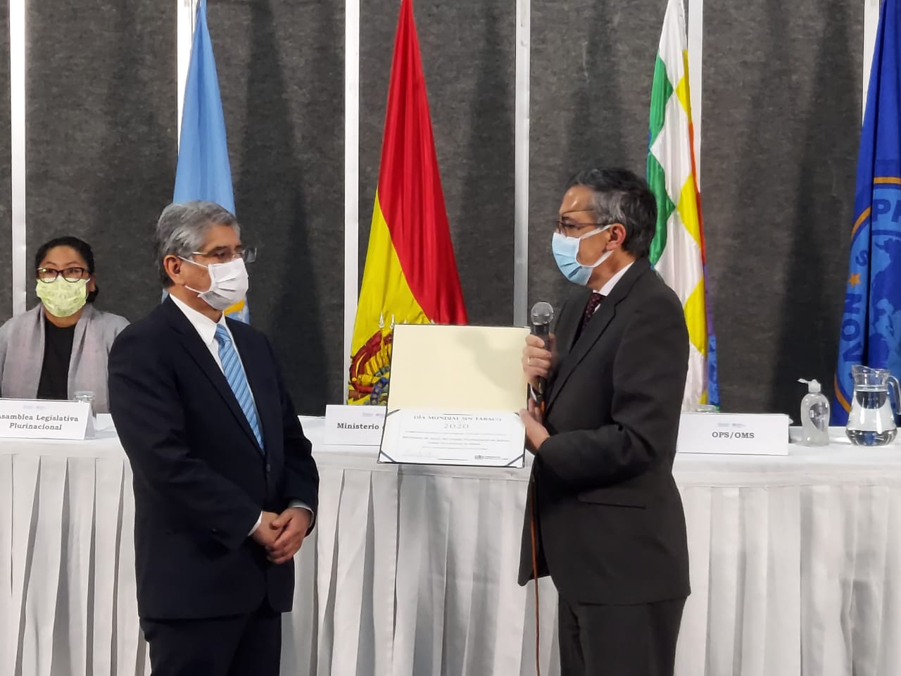 Bolivia recibe premio DMST 2020
