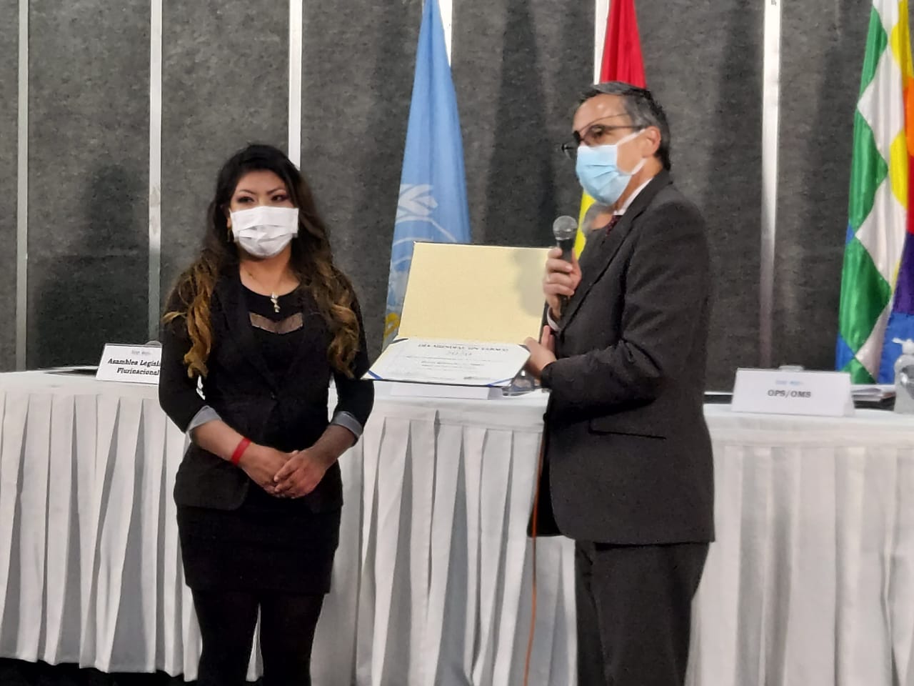 Bolivia recibe premio DMST 2020