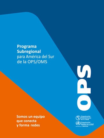 Brochure Programa Subregional para América del Sur