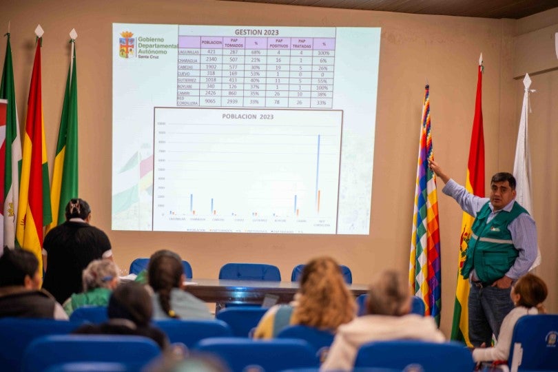 personal taller cancer cuello uterino