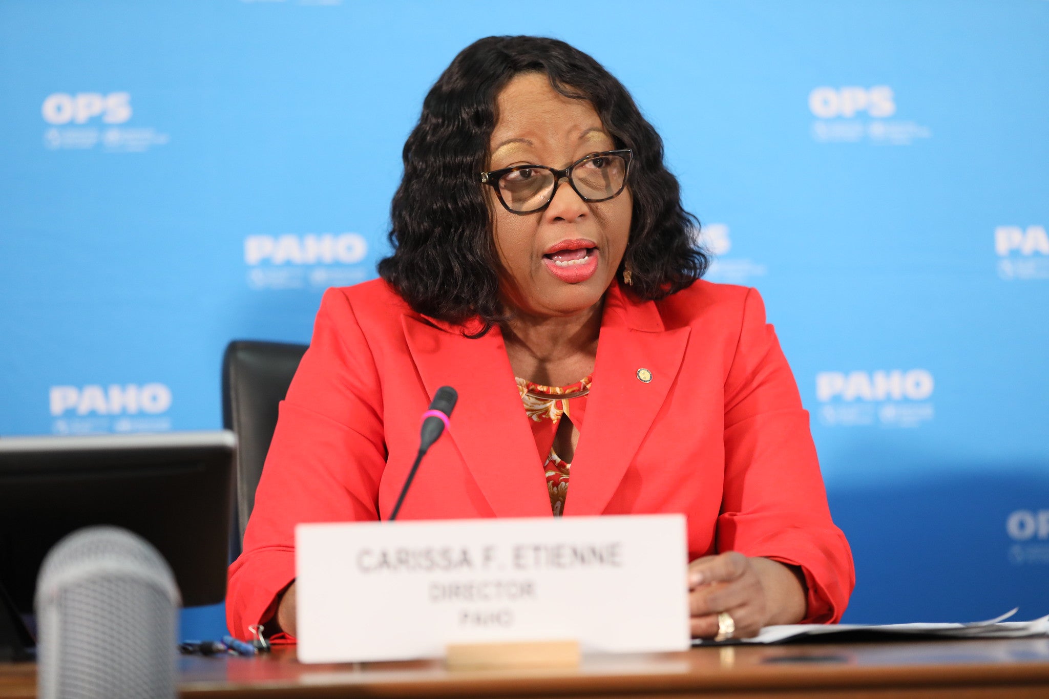 Dra Carissa Etienne, Directora de la OPS