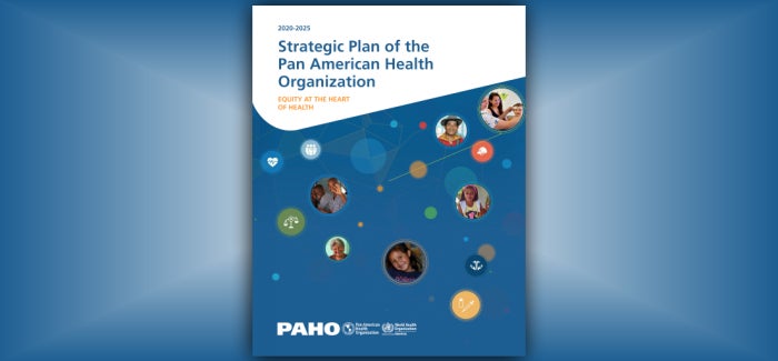PAHO STRATEGIC PLAN 2020-2025 report cover 