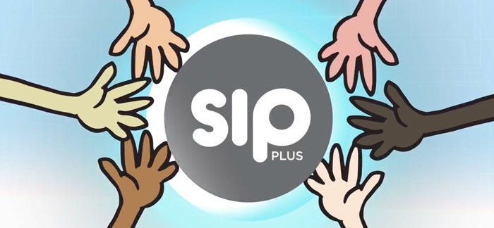 Manos de distintos tonos alrededor de SIP