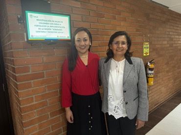 dra. gina y participante