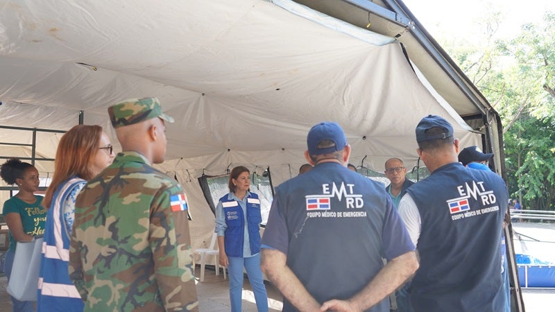 Ejercicio de pre-verificación de primer Equipo Médico de Emergencia