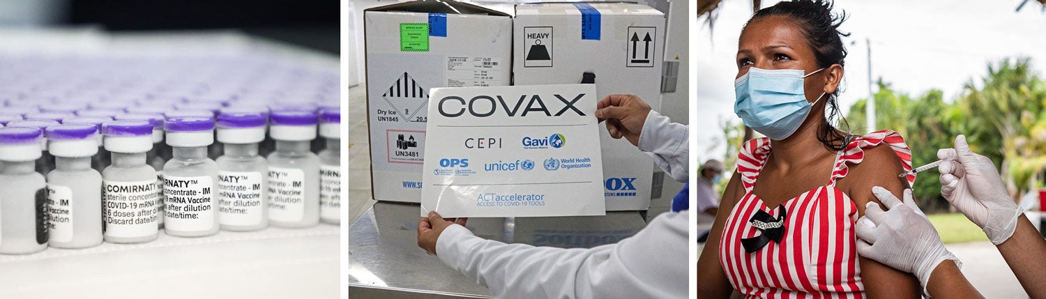 Llegada de vacunas COVID-19 a las Américas a través de COVAX | OPS/OMS | Organización Panamericana de la Salud