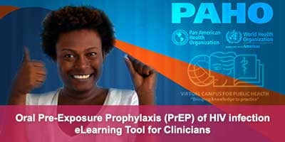 PAHO: Oral Pre-Exposure Prophylaxis (PrEP) of HIV infection - eLearning tool for clinicians - 2021