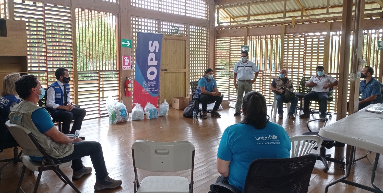 Participantes del conversatorio