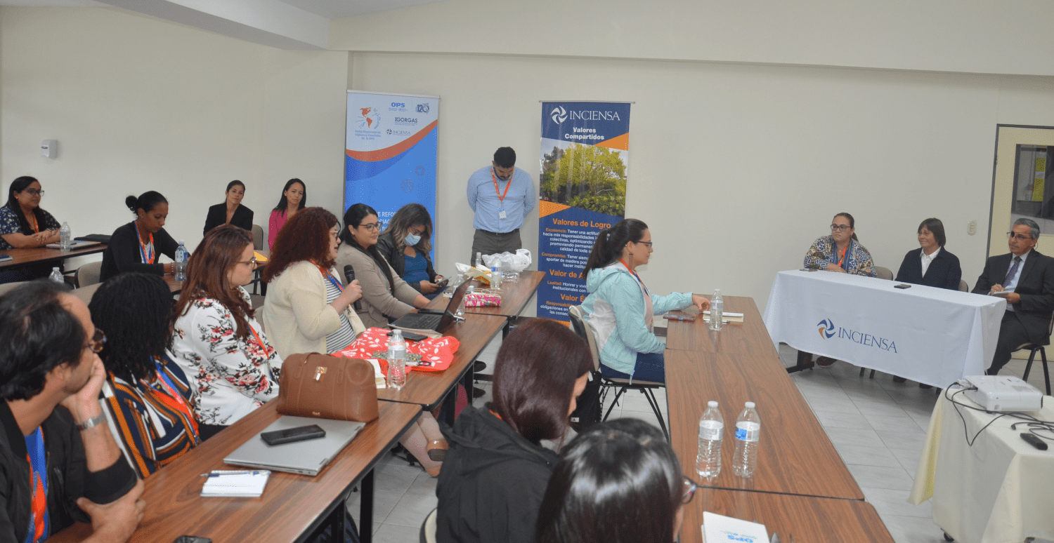 Participantes en una plenaria