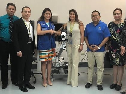 Donación colposcopios