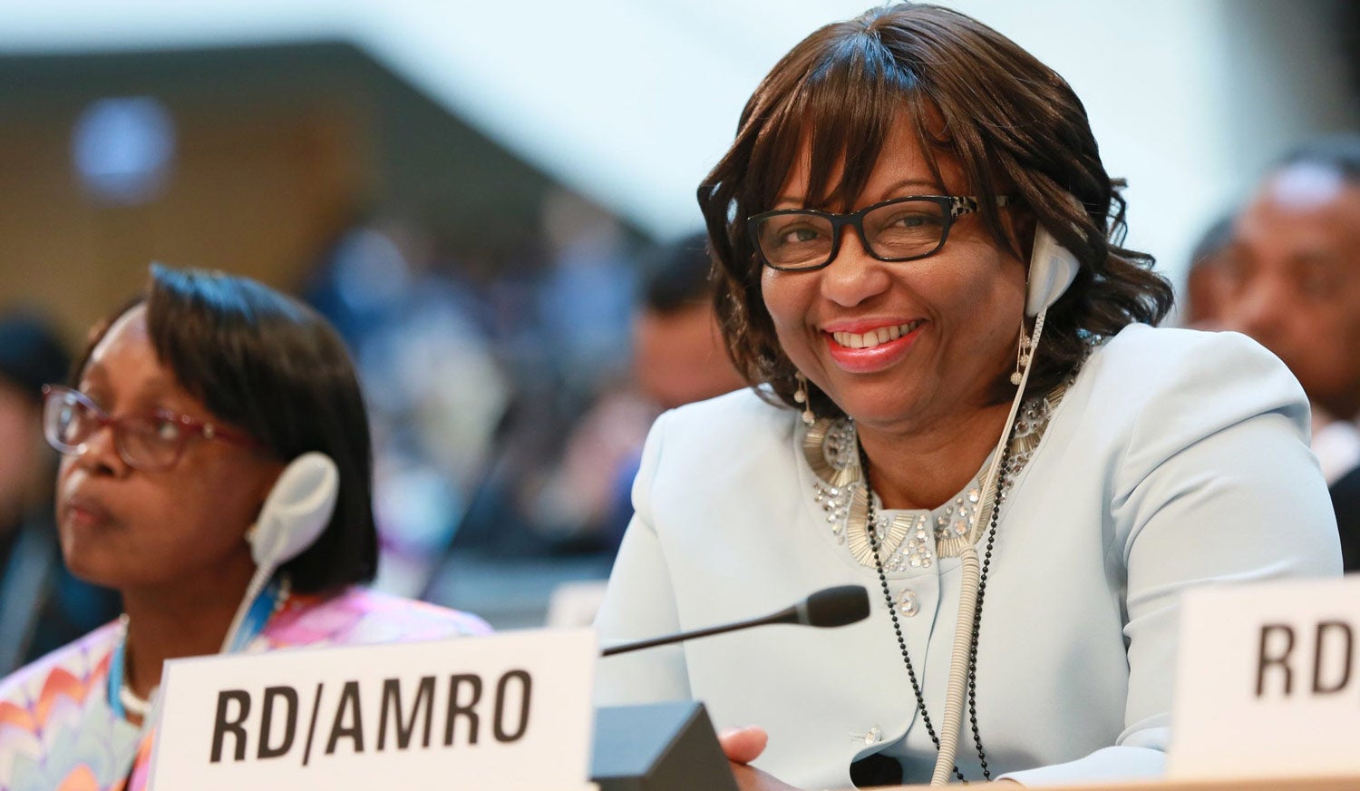 Dr. Etienne at the 70th World Health Assembly
