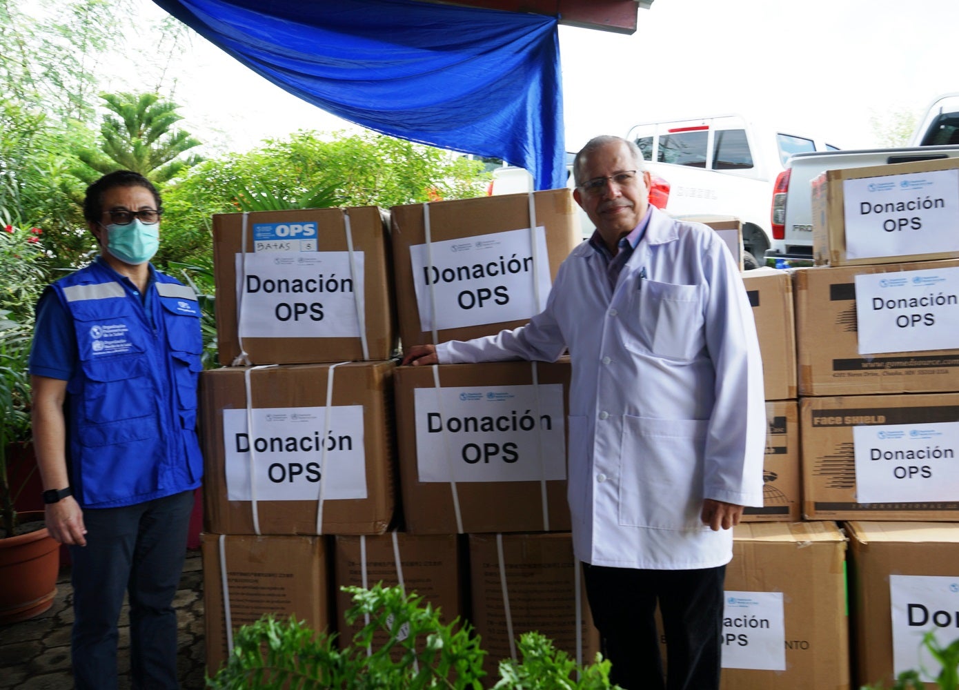 Donación de equipos