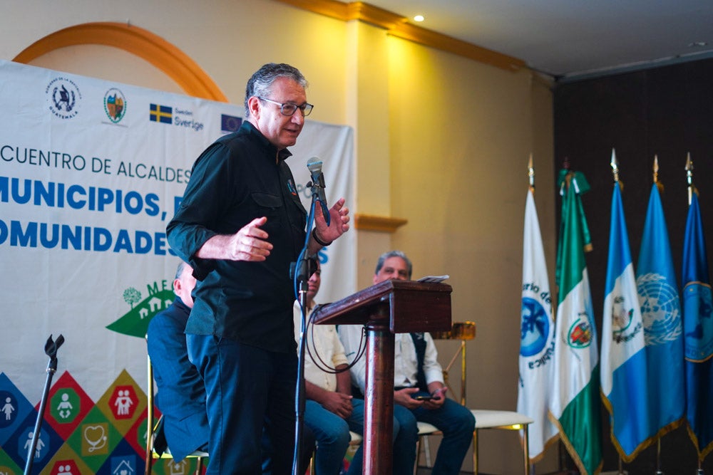 Primer Encuentro de Alcaldes por Municipios, Entornos y Comunidades Saludables en Guatemala