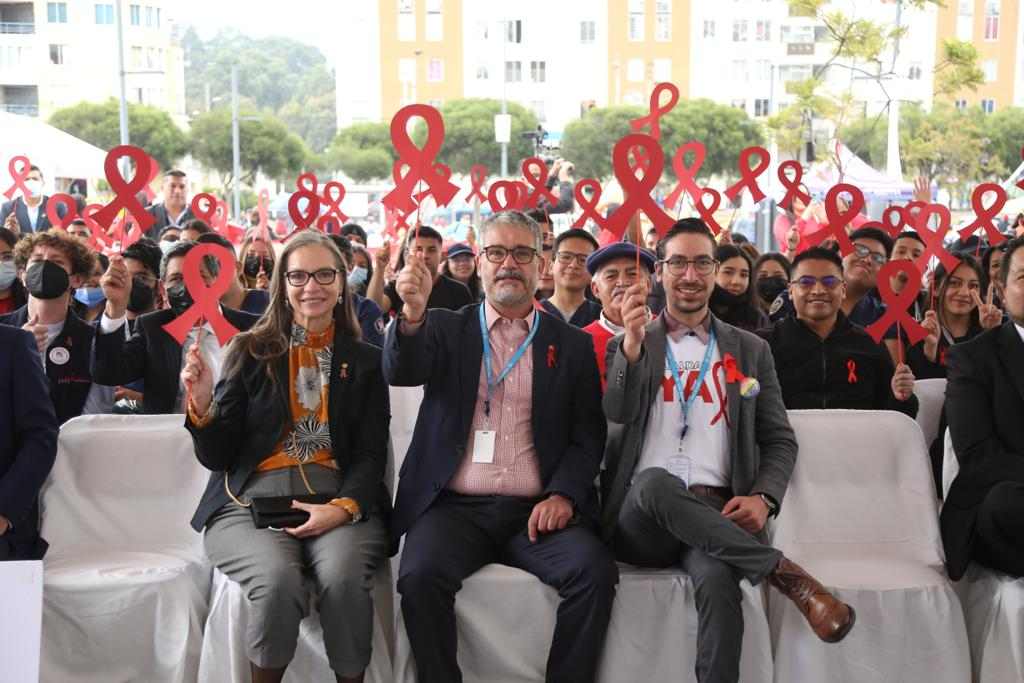 Ecuador promueve campaña por el Día Mundial del Sida OPS/OMS