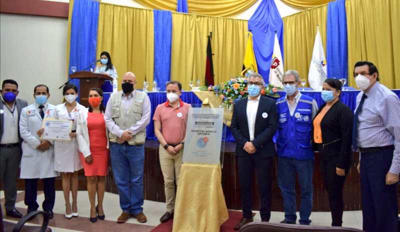 Hospital básico de Jipijapa recibe certificación ESAMyN