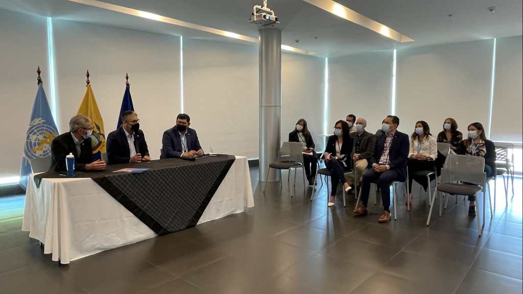 El doctor Óscar Barreneche asume la representación de la OPS/OMS en Ecuador