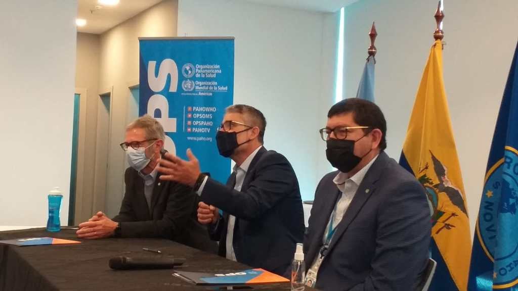 El doctor Óscar Barreneche asume la representación de la OPS/OMS en Ecuador