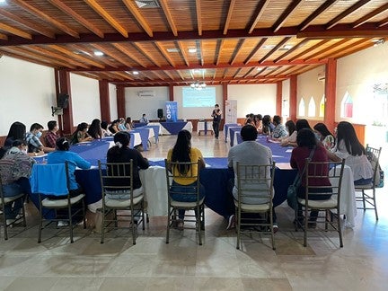 Taller de capacitación para el fortalecimiento de conocimientos de profesionales en el primer nivel de atención en los recintos de Real Villanueva y Palma Seca de la parroquia Pacayacu del cantón Lago Agrio en la provincia de Sucumbíos, distrito 21D02.