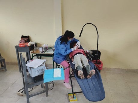 Brigada de atención médica integral en el cantón Zamora, parroquia Imbana, Comunidad El Cristal, provincia de Zamora Chinchipe, distrito 19D04.