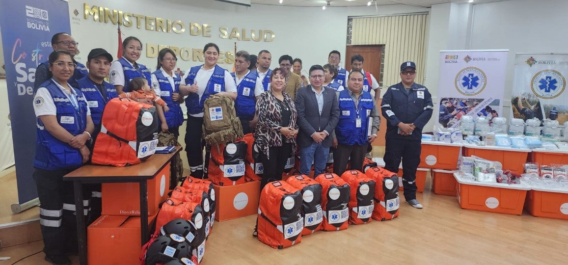 entrega donacion emergencias