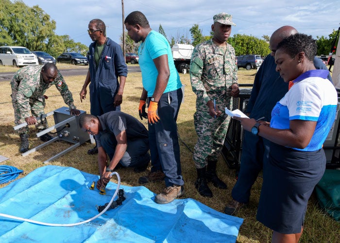 EMT training - Antigua and Barbuda