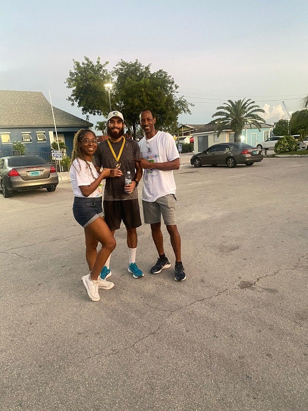 Congratulations to the winner of the fun, run, and walk