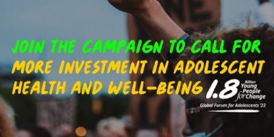Investment in Adolescent Health