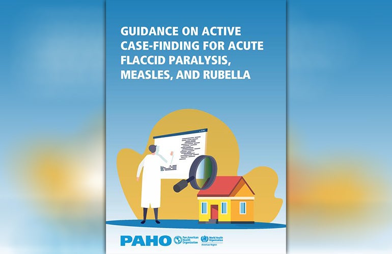 Guidance on active case-finding for acute flaccid paralysis, measles, and rubella Cover