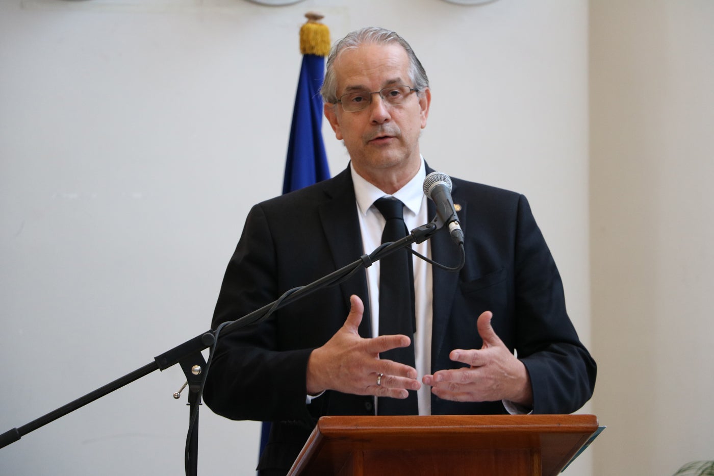 le Représentant de l’OPS/OMS, Dr Codina