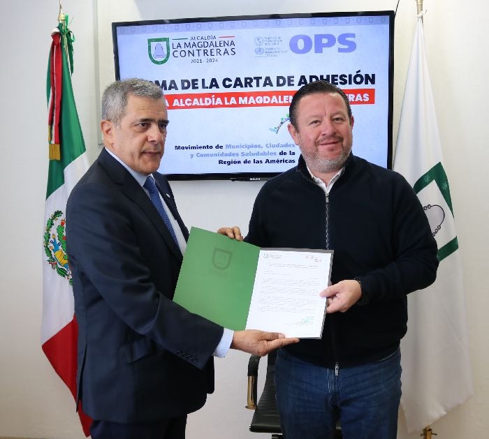 La alcaldía Magdalena Contreras se suma al Movimiento de Municipios y Comunidades Saludables de las Américas de la OPS
