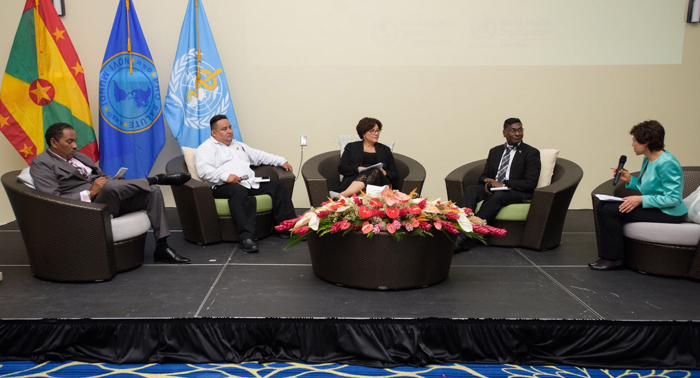 Ministers being interviewed